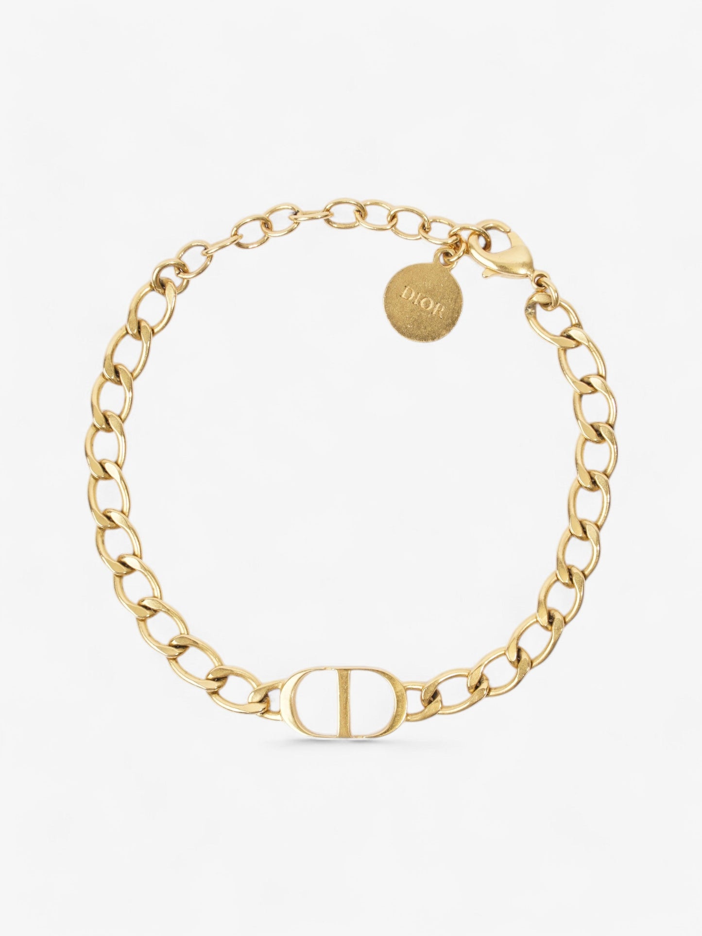 Christian Dior 30 Montaigne Bracelet Gold Base Metal