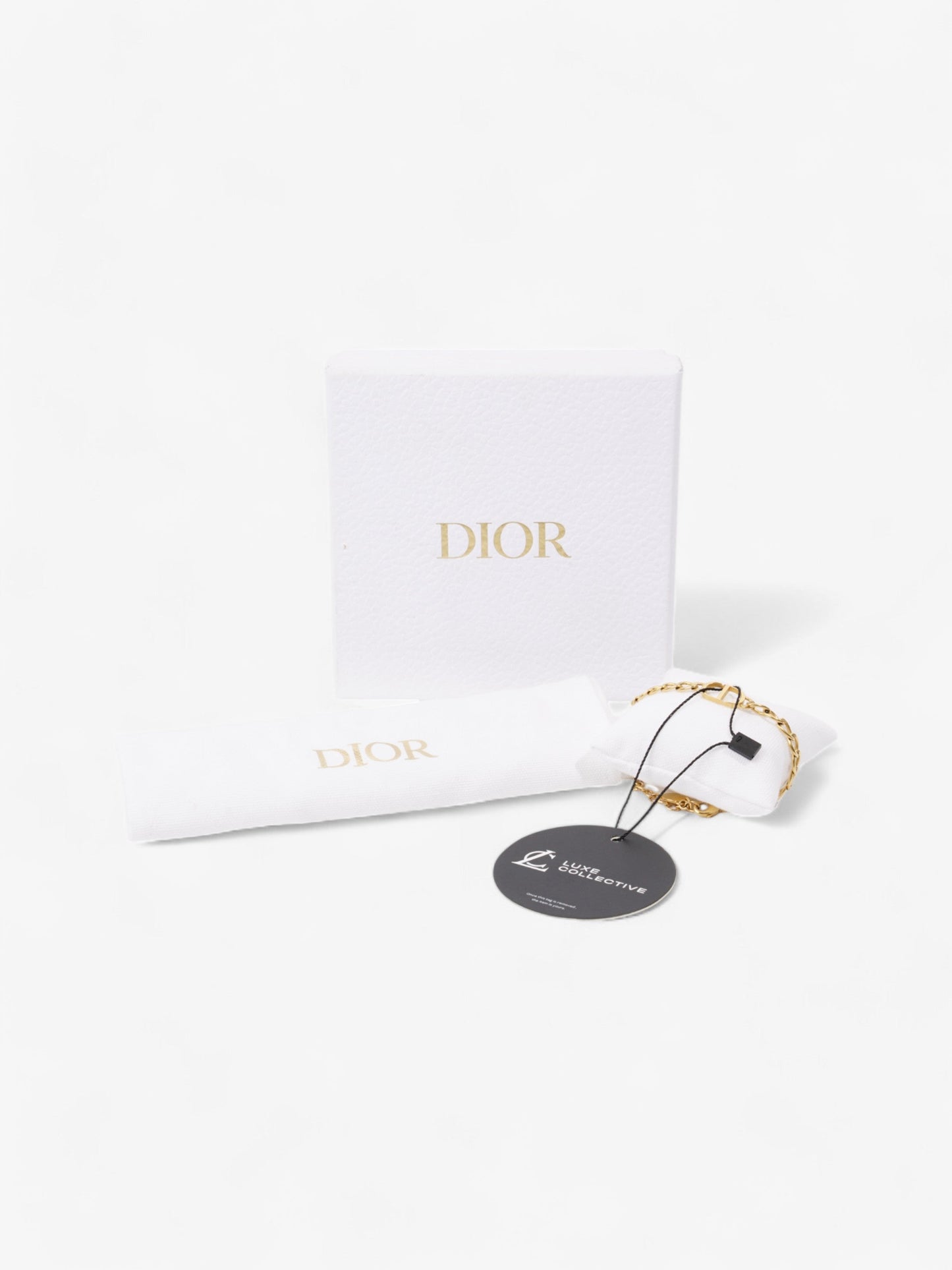 Christian Dior 30 Montaigne Bracelet Gold Base Metal