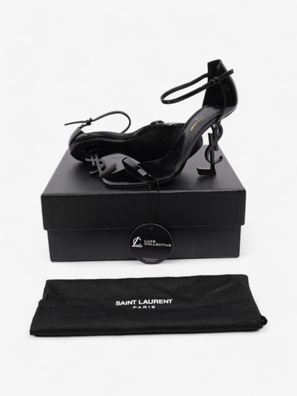Saint Laurent Opyum Heels 110 Black Patent Leather EU 37 UK 4