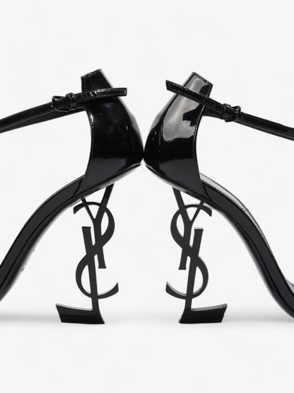Saint Laurent Opyum Heels 110 Black Patent Leather EU 37 UK 4