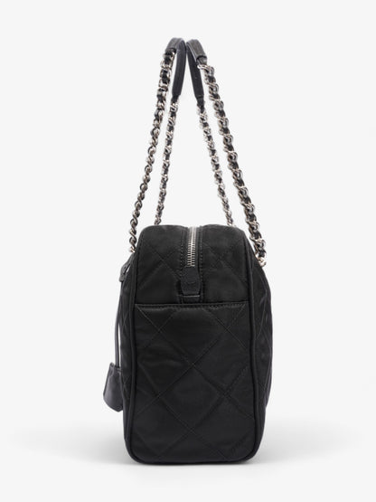 Prada Quilted Tessuto Impuntu Black Nylon