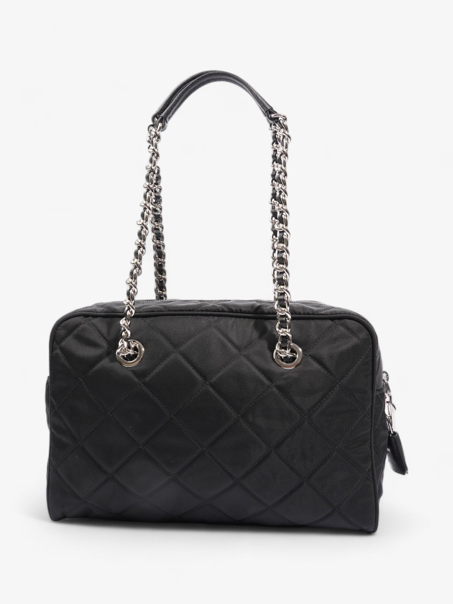Prada Quilted Tessuto Impuntu Black Nylon