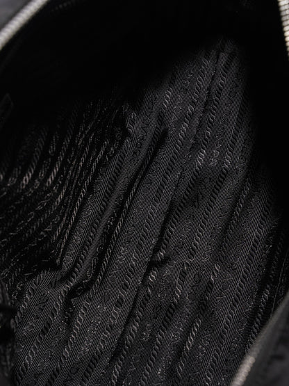 Prada Quilted Tessuto Impuntu Black Nylon