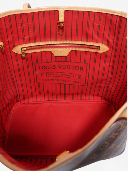 Louis Vuitton Neverfull Monogram Coated Canvas MM