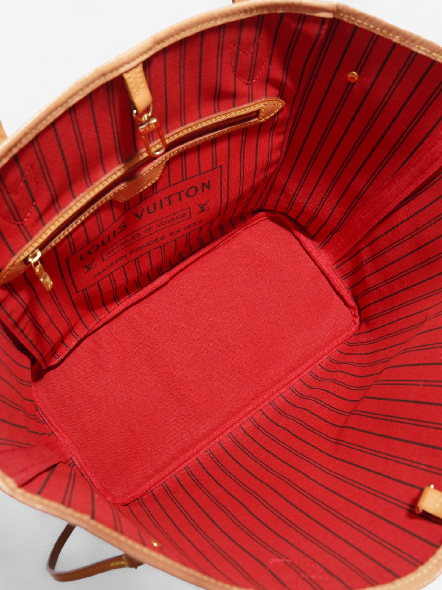 Louis Vuitton Neverfull Monogram Coated Canvas MM