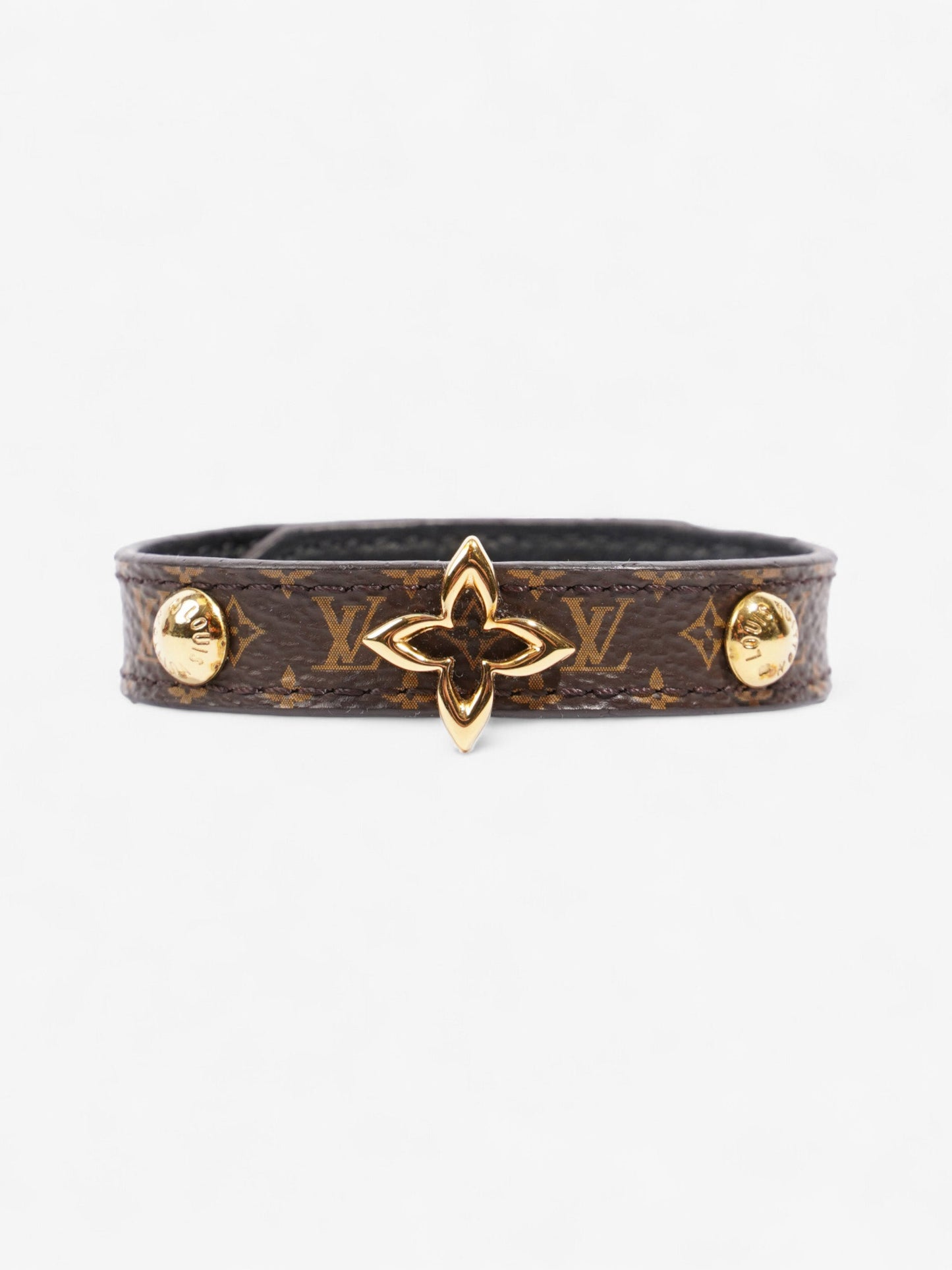 Louis Vuitton Blooming Bracelet Monogram / Gold Coated Canvas