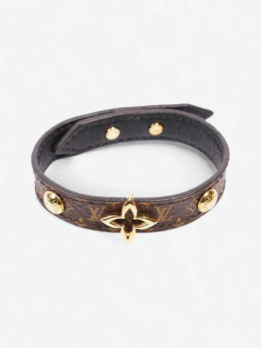 Louis Vuitton Blooming Bracelet Monogram / Gold Coated Canvas