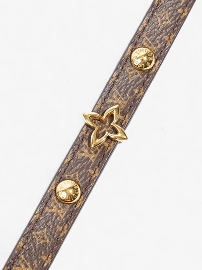 Louis Vuitton Blooming Bracelet Monogram / Gold Coated Canvas