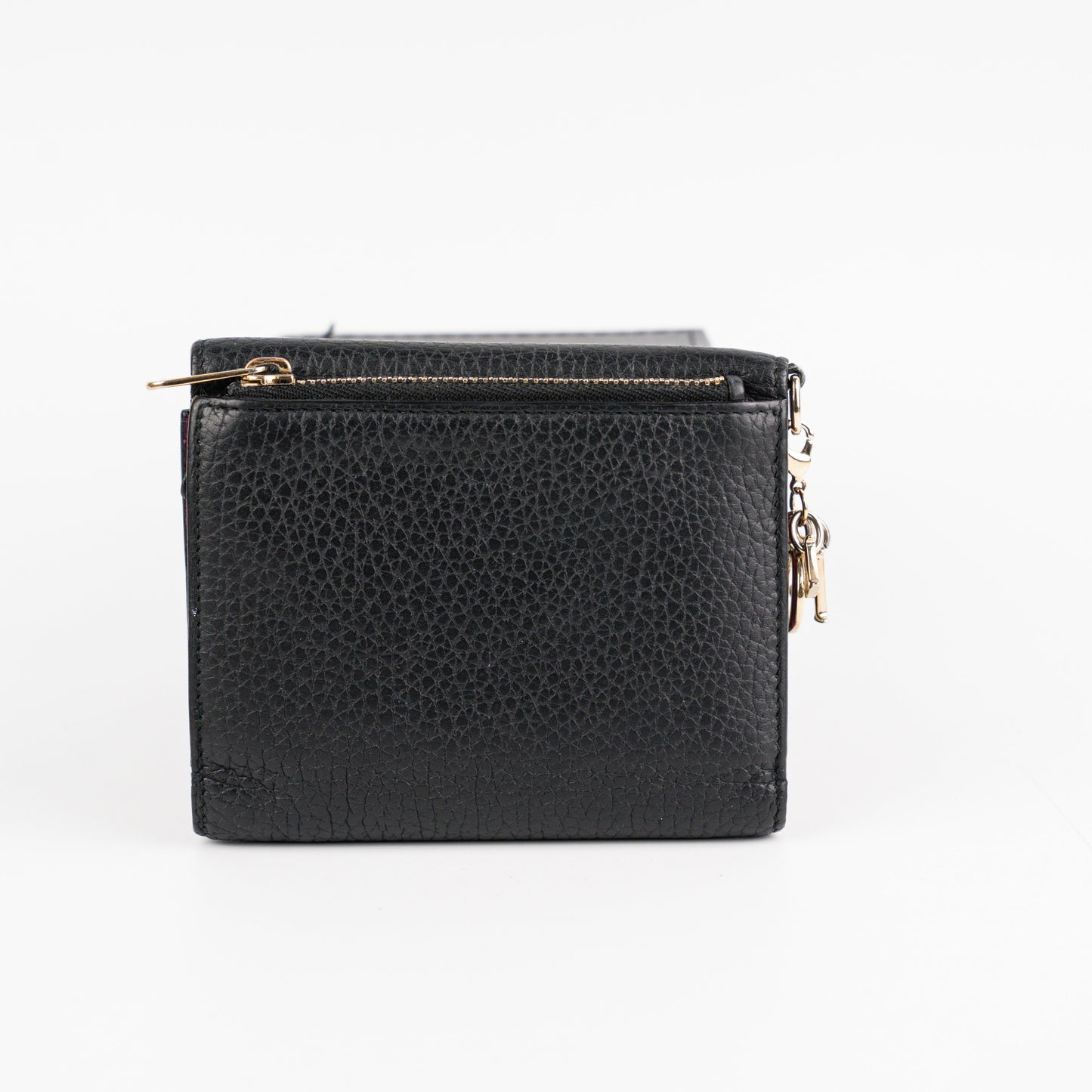 Dior Compact Wallet Black