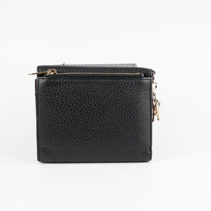 Dior Compact Wallet Black