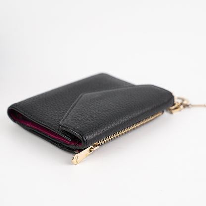 Dior Compact Wallet Black