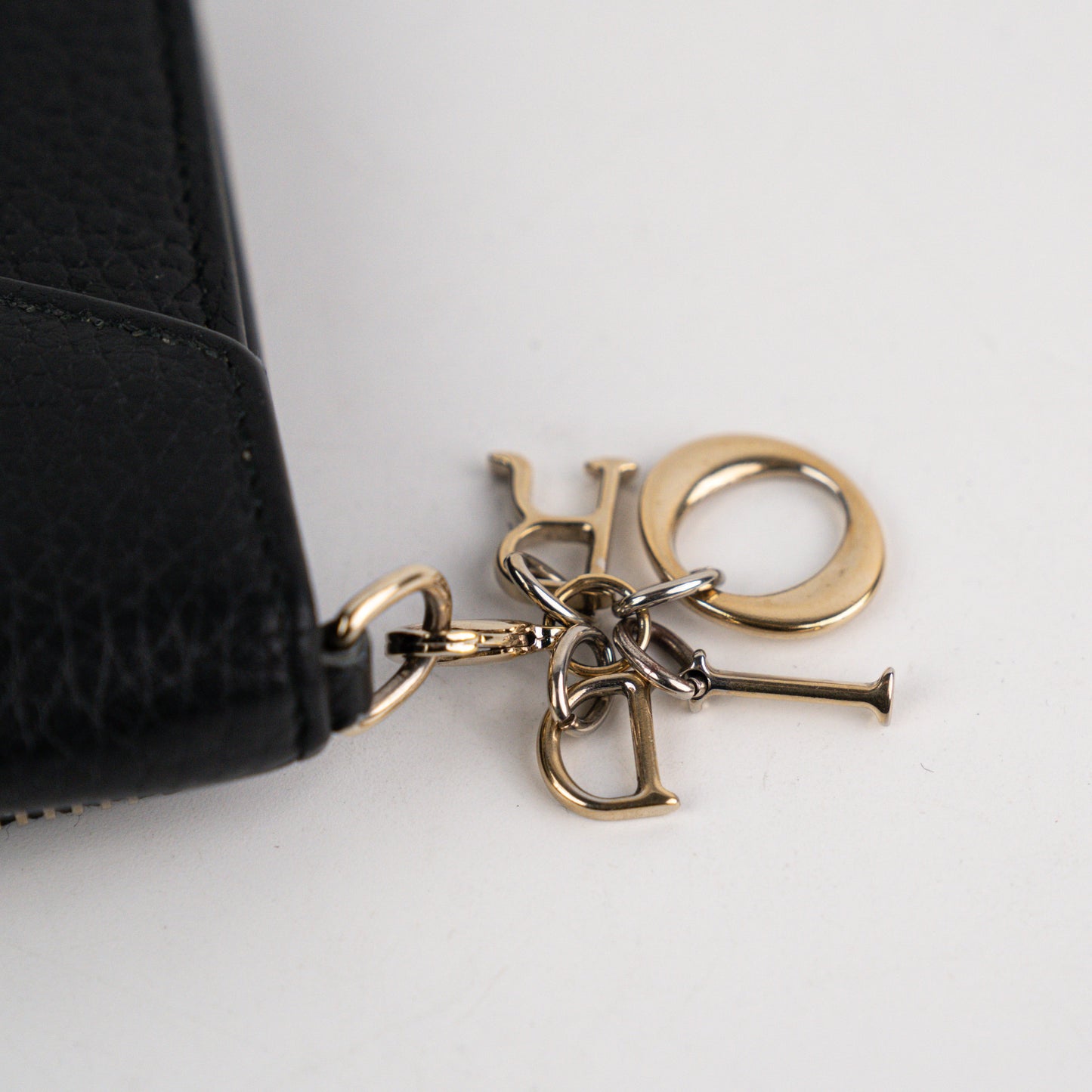 Dior Compact Wallet Black