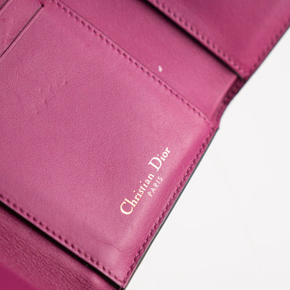 Dior Compact Wallet Black