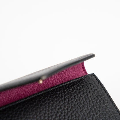 Dior Compact Wallet Black