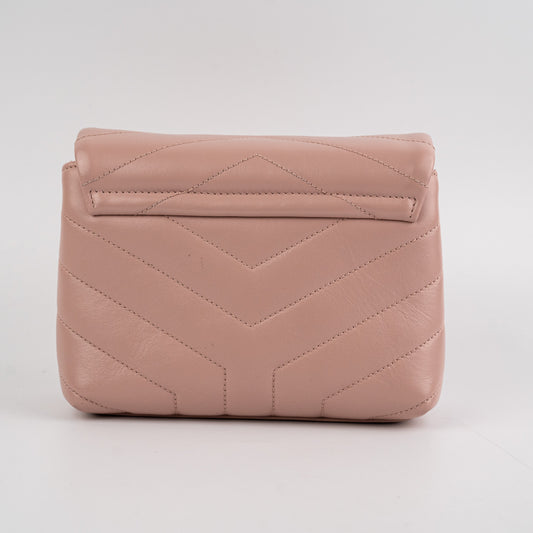 Saint Laurent Toy Lou Lou Pink Crossbody Bag