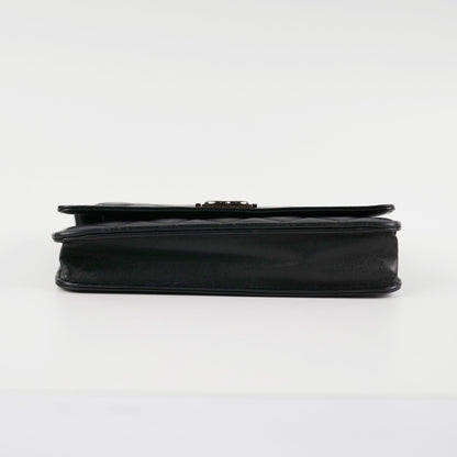 Chanel Boy Wallet On Chain WOC Lambskin Black