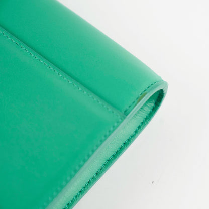 Saint Laurent Y Clutch Green