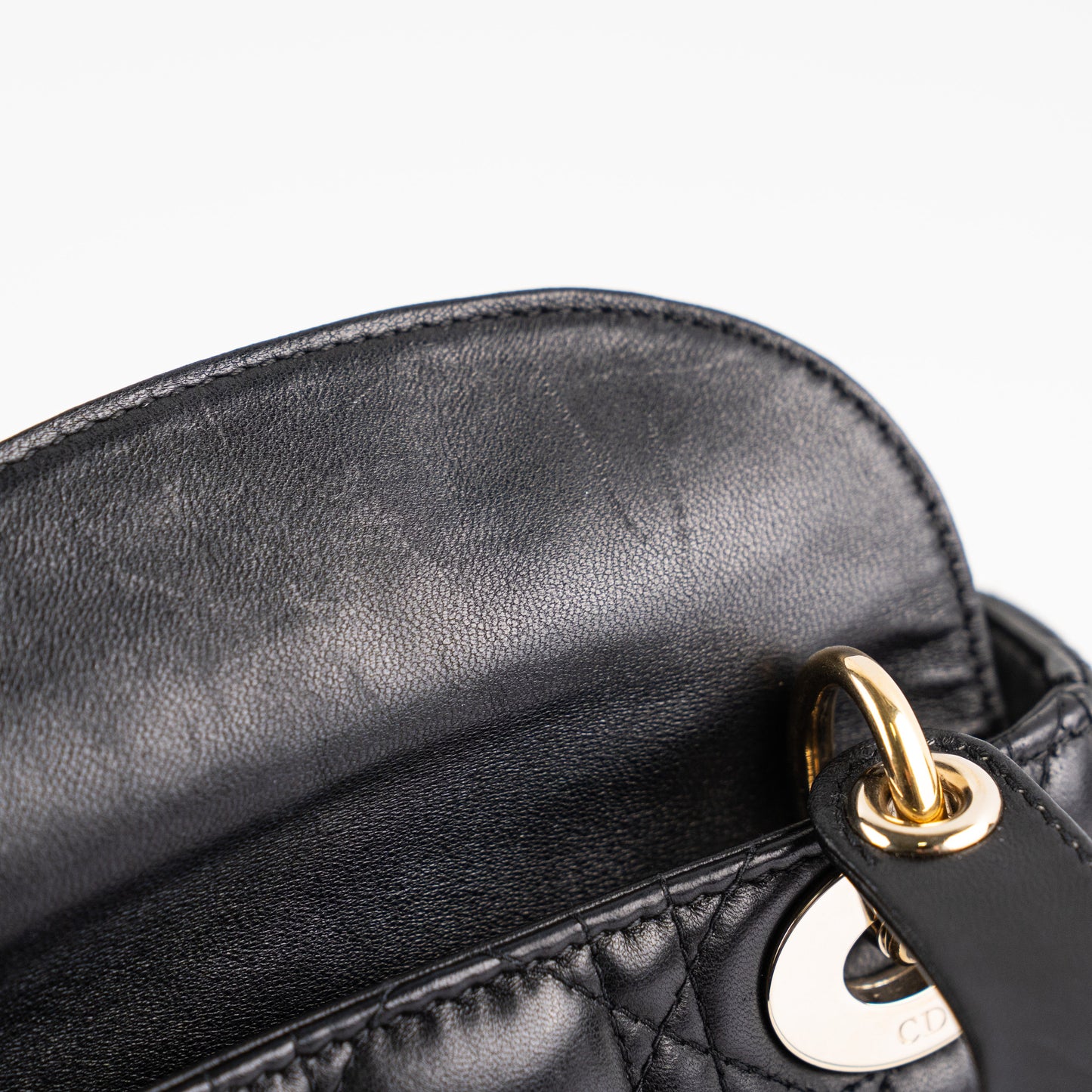 ITEM 17 - Dior Lady Dior Mini Black