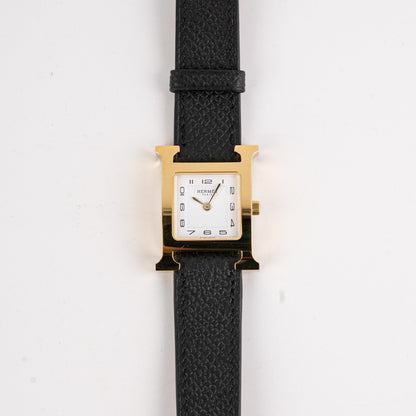 Hermes H Watch Noir 25mm
