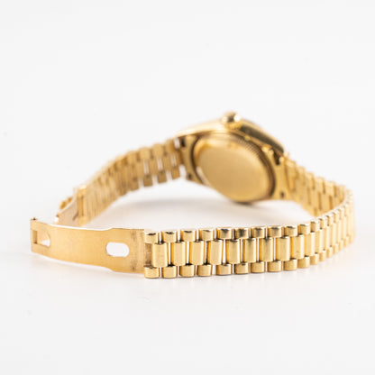 Rolex Datejust Gold 26mm Solid Yellow Gold Diamonds Watch