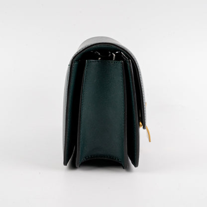 Celine Teen Box Bag Dark Green