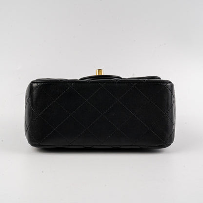 Chanel 19S Mini Square Bag Black