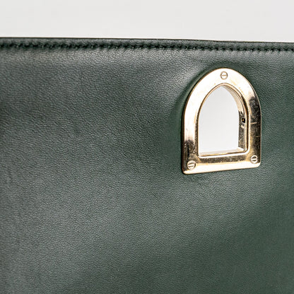 Christian Dior Medium Diorama Green Bag