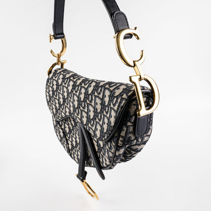 Christian Dior Saddle Oblique Shoulder Bag