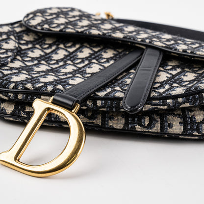 Christian Dior Saddle Oblique Shoulder Bag