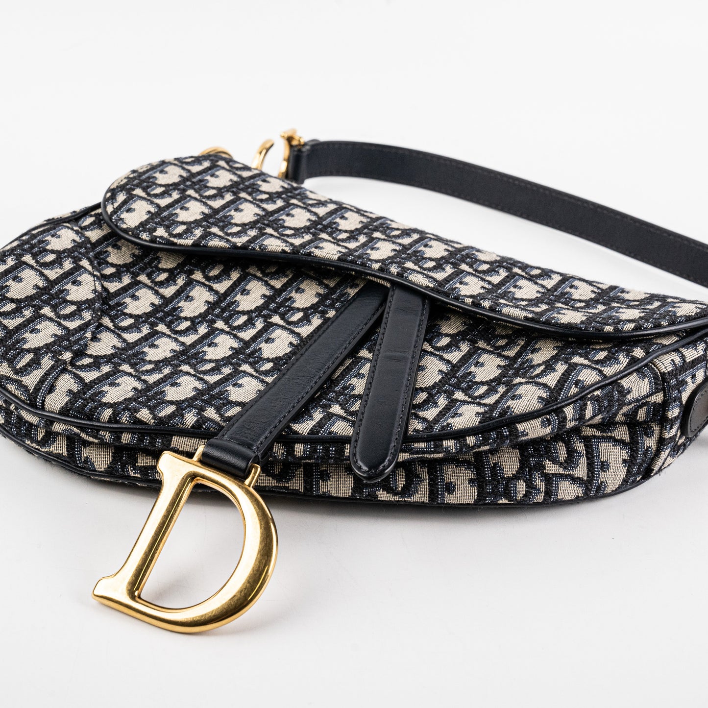 Christian Dior Saddle Oblique Shoulder Bag
