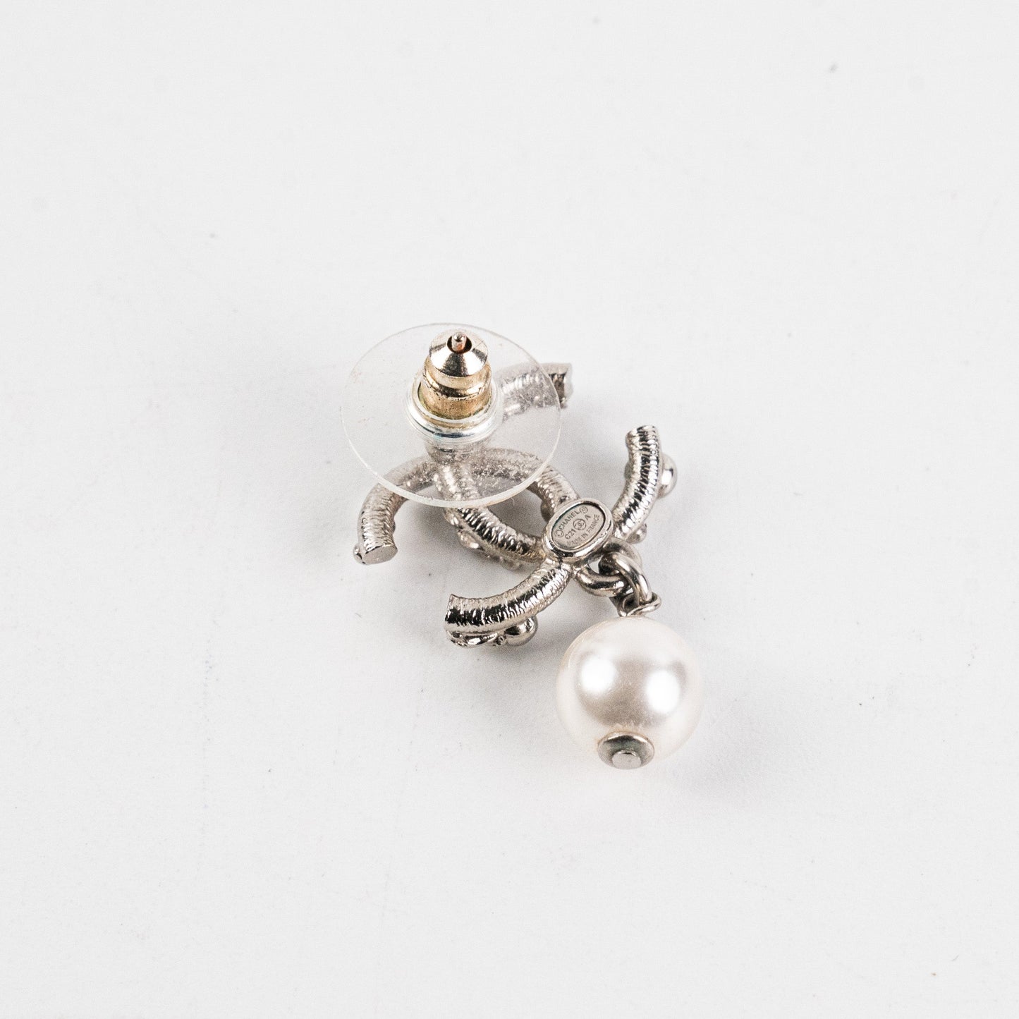Chanel CC Logo Earrings