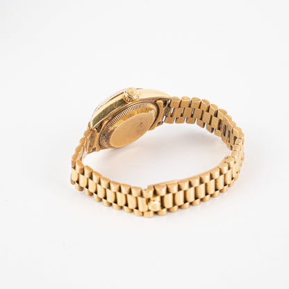 Rolex 26mm Gold with Diamond Watch