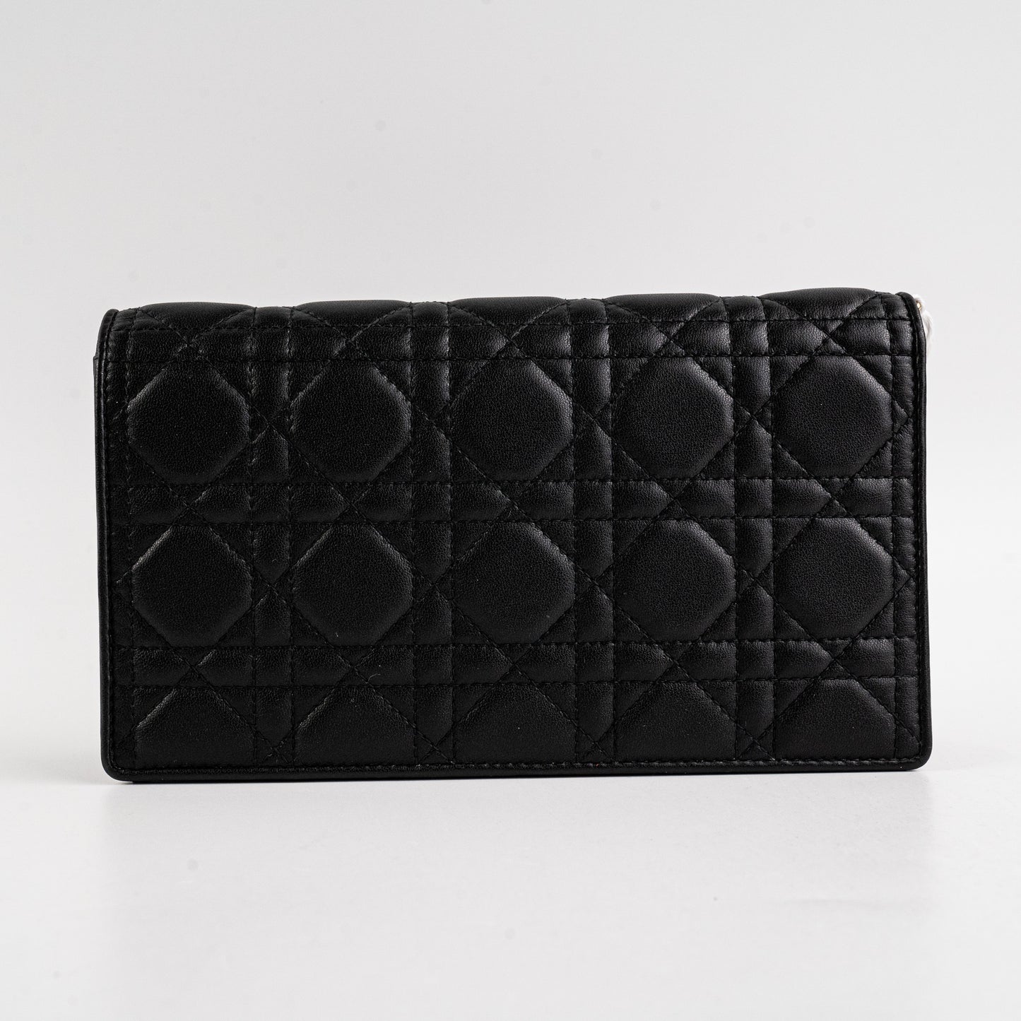 Christian Dior Lady Dior Pouch Black Crossbody Bag