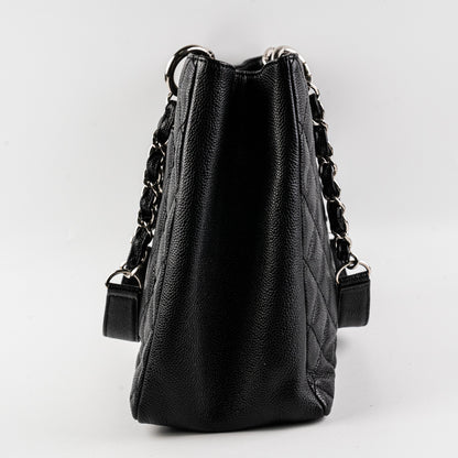Chanel Caviar Granded Shopping Tote Black