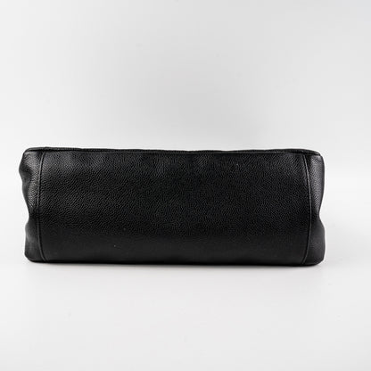 Chanel Caviar Granded Shopping Tote Black