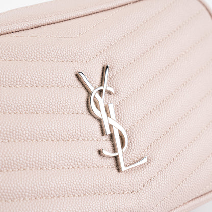 Saint Laurent Mini Lou Camera Pink Crossbody Bag