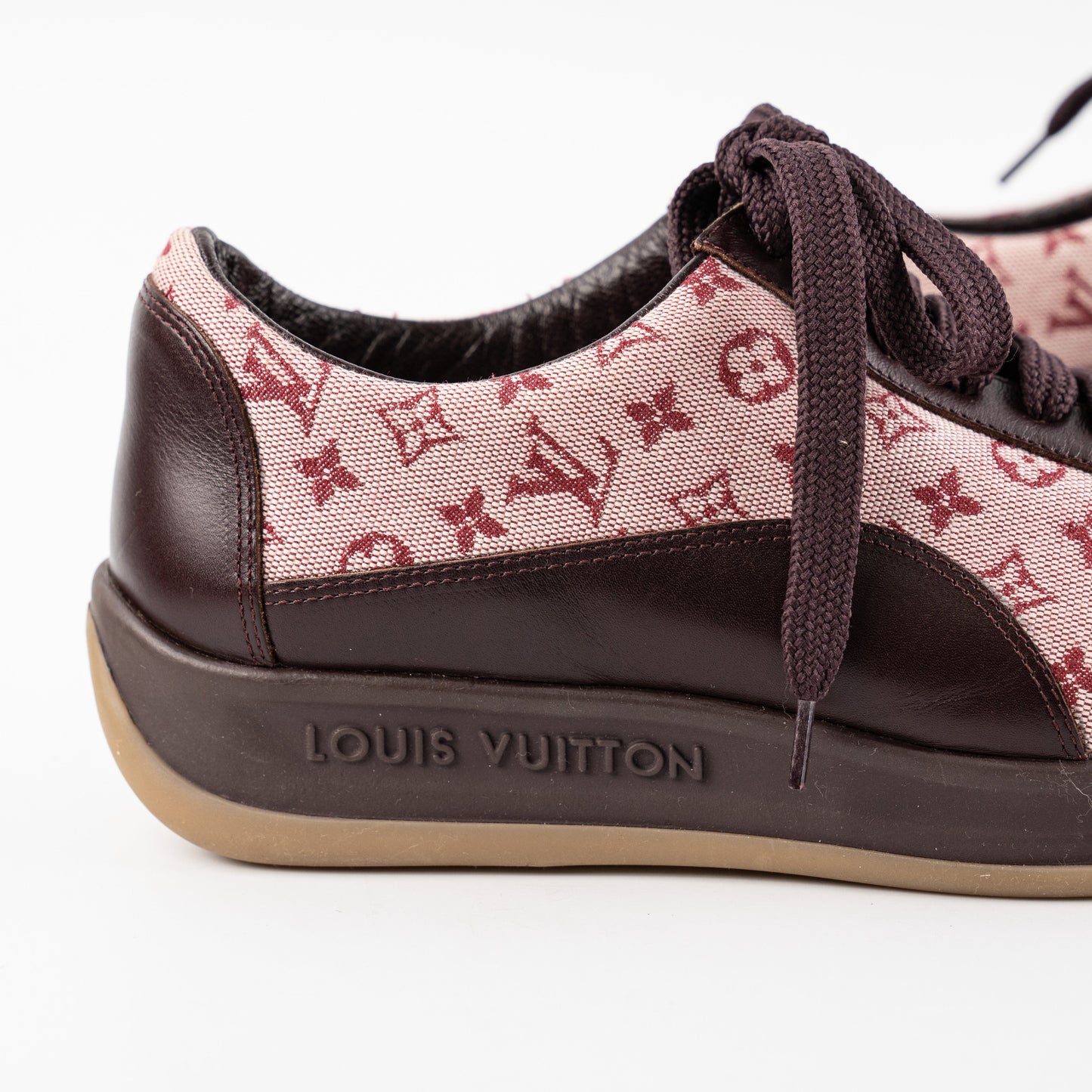 Louis Vuitton Monogram Mini Lin Sneakers Size 35.5