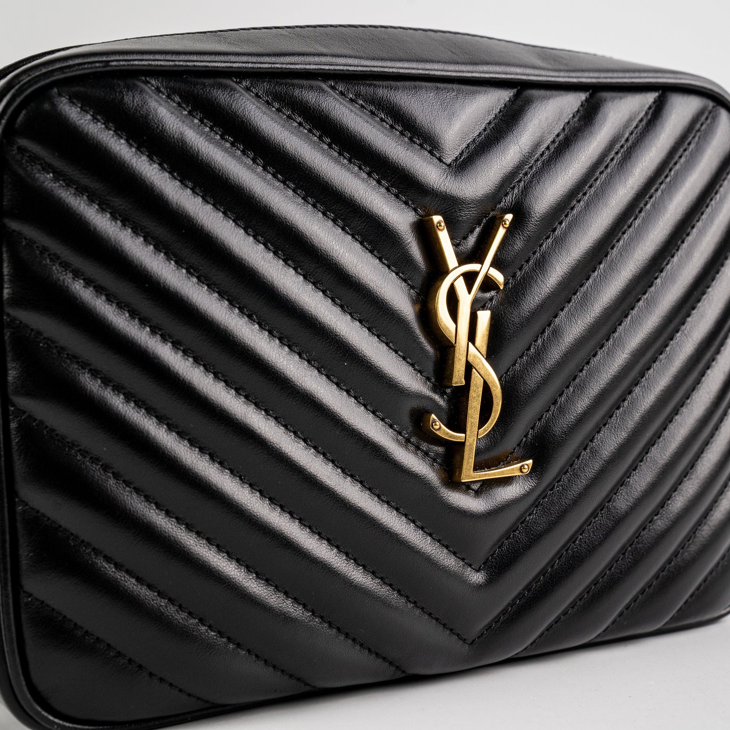 Saint Laurent Medium Camera Lou Black Bag