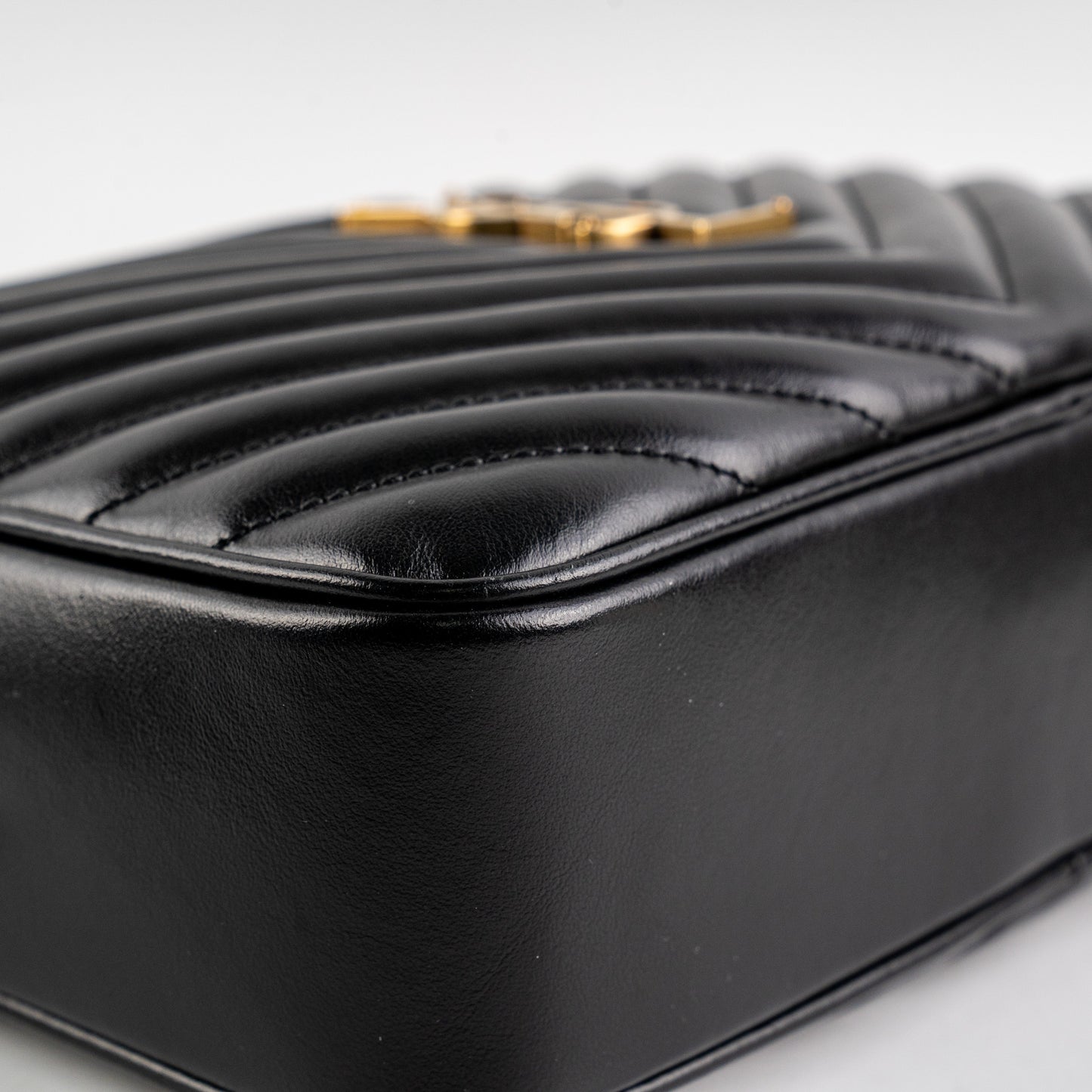 Saint Laurent Medium Camera Lou Black Bag