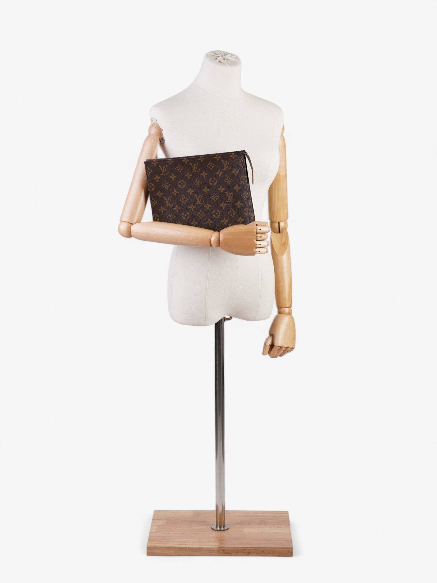 Louis Vuitton Toiletry Pouch Monogram Coated Canvas 26