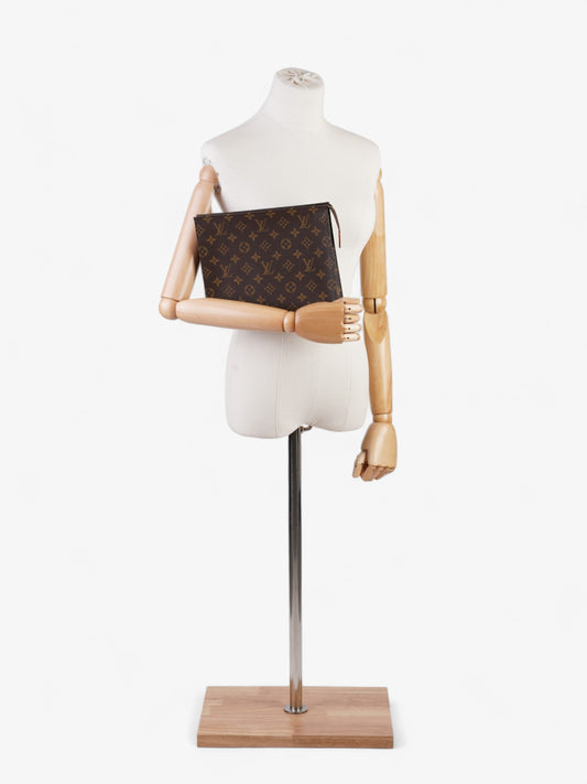 Louis Vuitton Toiletry Pouch Monogram Coated Canvas 26