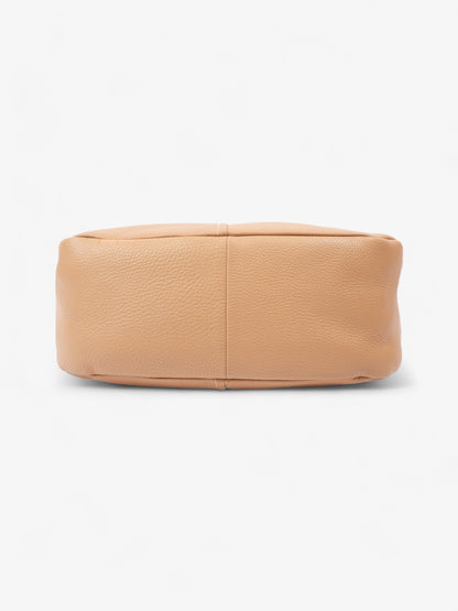 Prada Daino Shoulder Bag Beige Leather