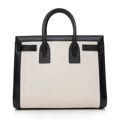 Saint Laurent Calfskin Sac De Jour Small Tote - FINAL SALE (SHF-15653)