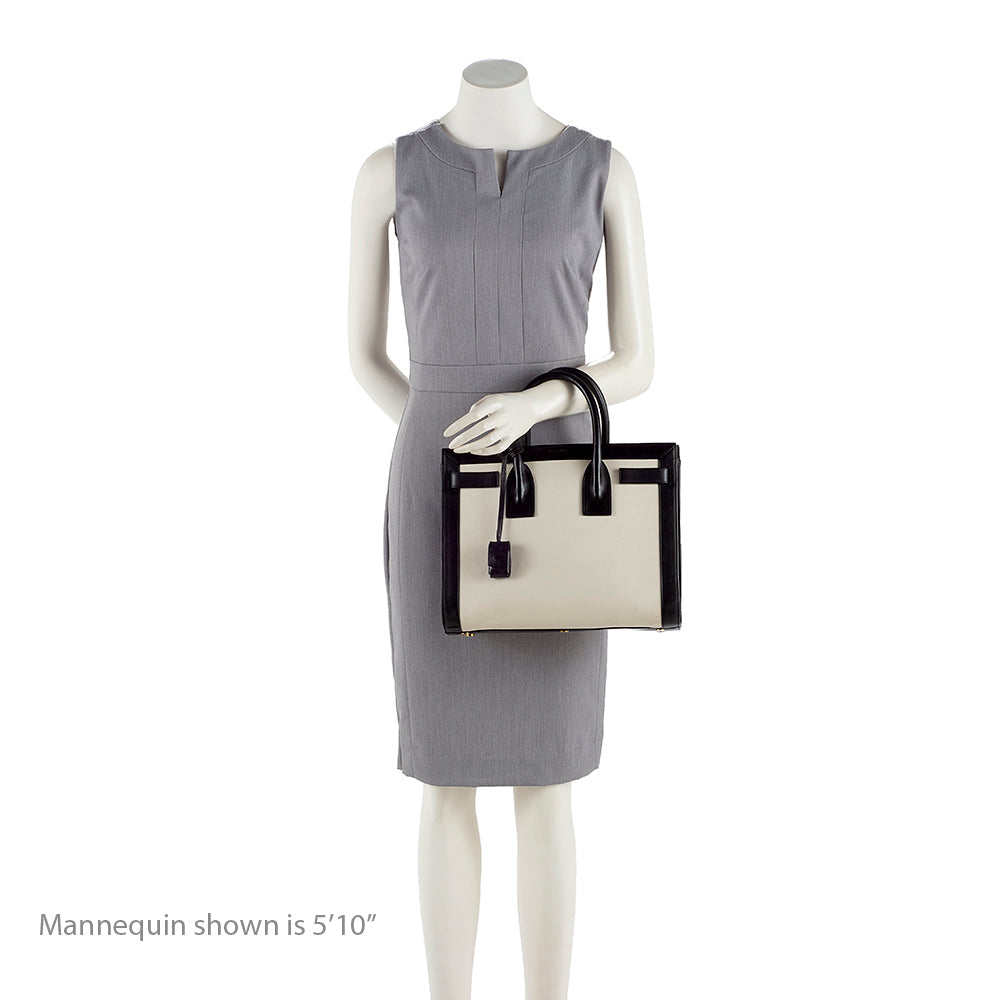 Saint Laurent Calfskin Sac De Jour Small Tote - FINAL SALE (SHF-15653)