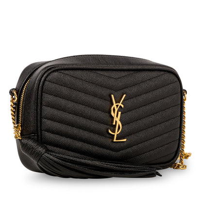 Saint Laurent Lou Mini Leather Crossbody bag