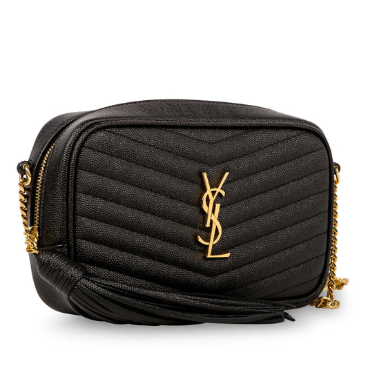 Saint Laurent Lou Mini Leather Crossbody bag
