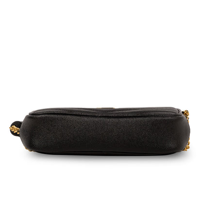 Saint Laurent Lou Mini Leather Crossbody bag