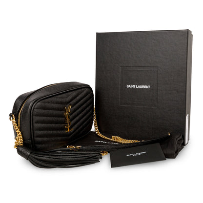 Saint Laurent Lou Mini Leather Crossbody bag