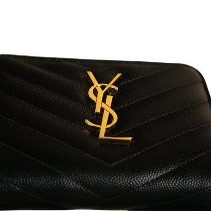 Saint Laurent Mini Compact Envelope Wallet