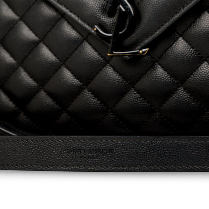 Saint Laurent Large Monogram Mix Matelasse Shoulder Bag